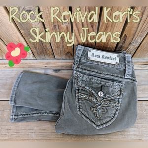 Rock Revival Keris Skinny Jeans, Size 29